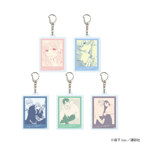 『ゆびさきと恋々』アクリルキーホルダー02/コンプリートセット(全5種)(公式イラスト)